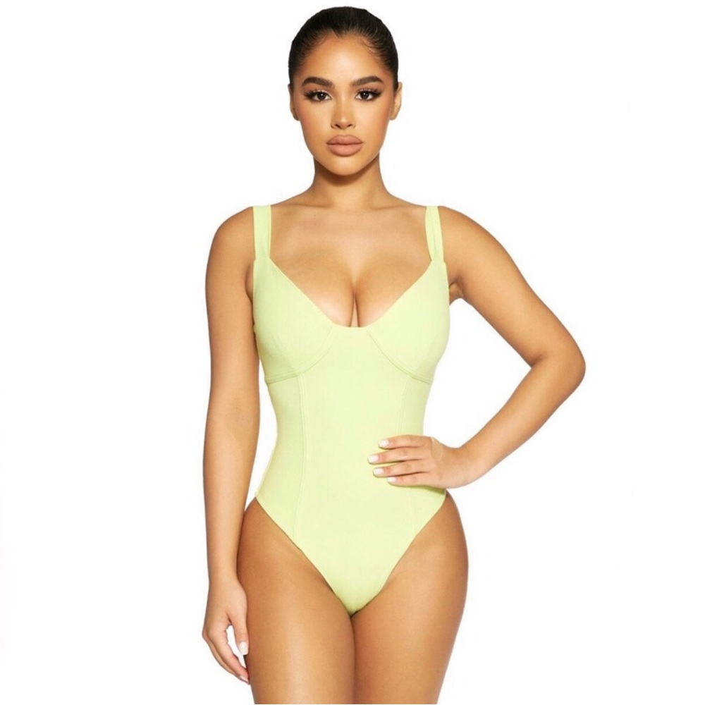 Naked Wardrobe Snatched Bustier Bodysuit
